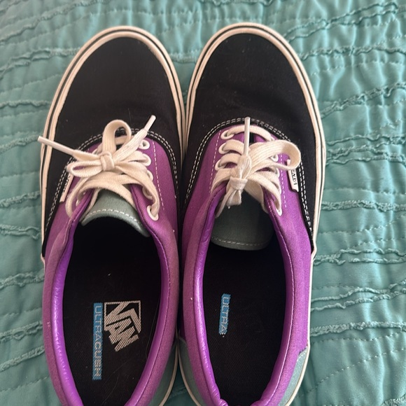 EUC Vans sz 8.5 m / 10 w black purple blue - Picture 6 of 7